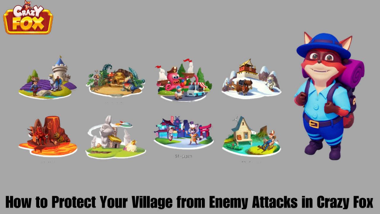 How to Protect Your Village from Enemy Attacks in Crazy Fox